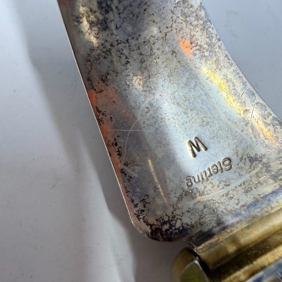 925 Southwestern Navajo Sterling Silver Vintage Nadia Signed Watch - Picture 6 of 6